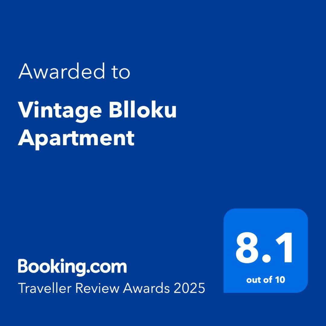 Vintage Blloku Apartment Tirana Esterno foto